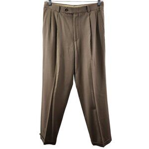 Vineyard Vines Men’s Double Pleated Wool Pants - Size 33R (33”x30”) Slacks